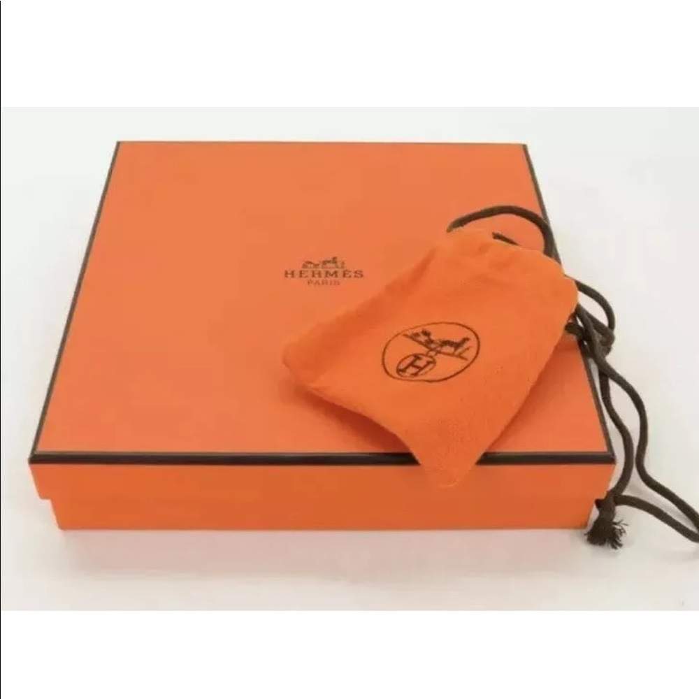 HERMES EVELYNE REVERSIBLE BELT SIZE 80 WITH BOX. - Picture 5 of 8